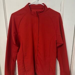 Antigua Red Zip-Up Jacket